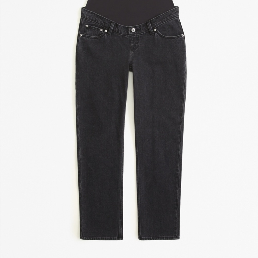 Women's Maternity Jeans Black